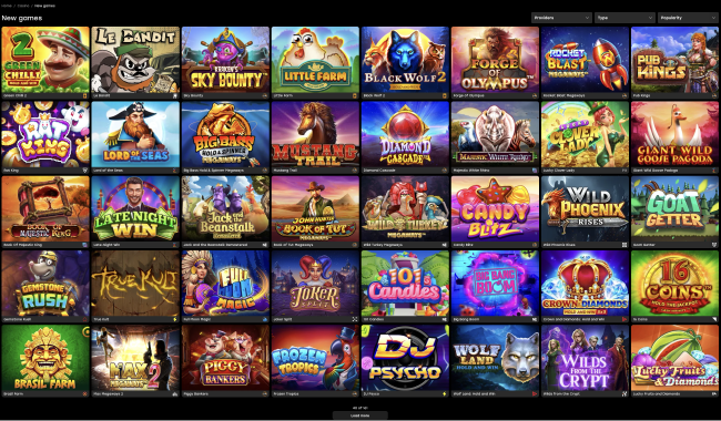 Fairspin New Games