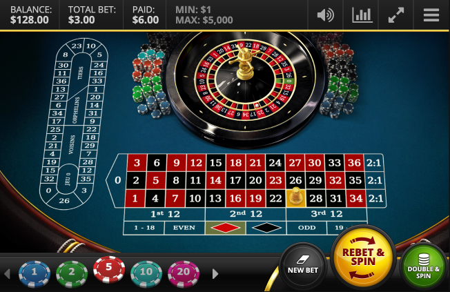 Red Tiger European Roulette