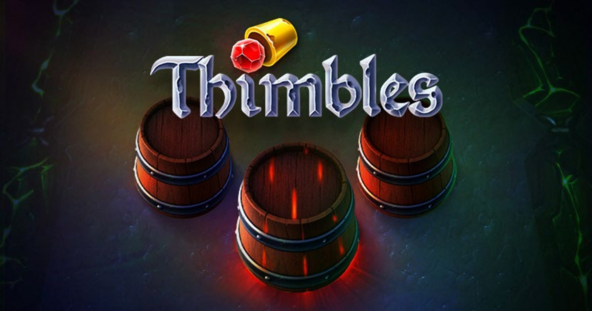 Thimbles real money game from Evoplay
