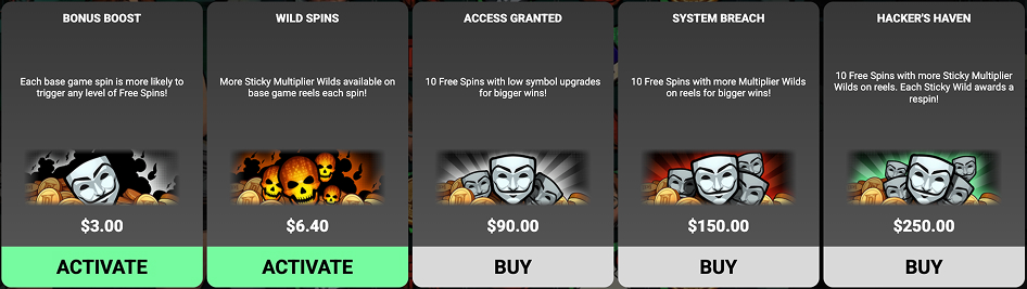 Hacker’s Haven Slot get casino bonus feature