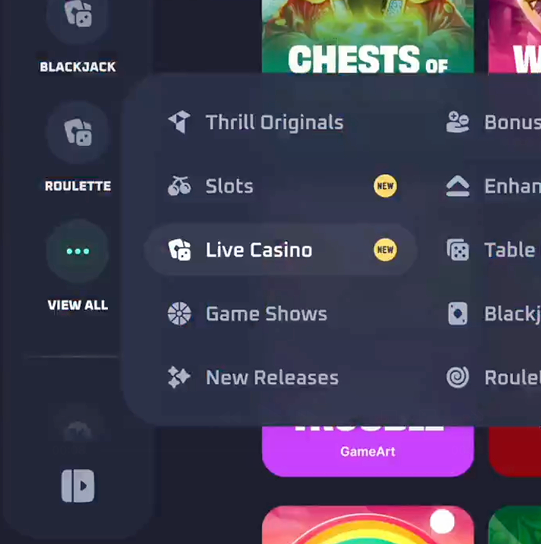 thrill.com casino games