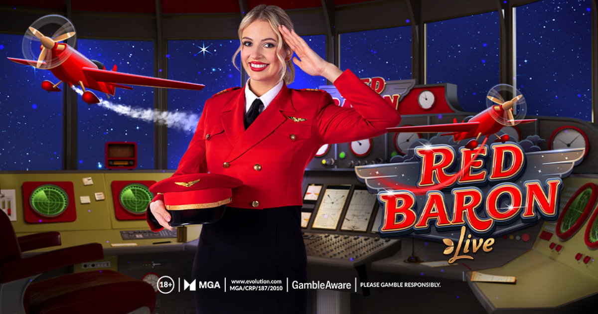 Red Baron Evolution live crash game