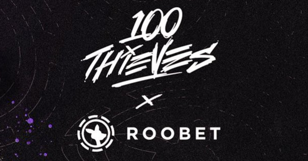 Roobet and 100 Thieves Team Up