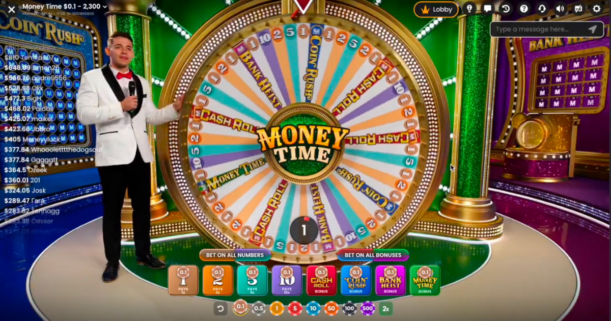 Money time pragmatic play