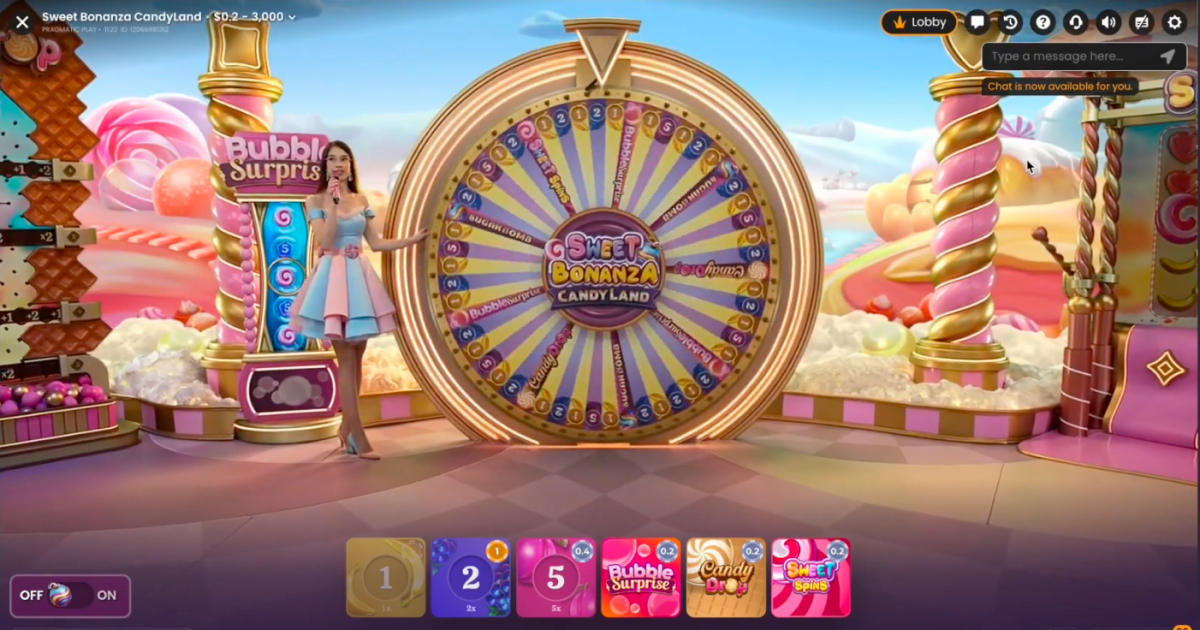 sweet bonanza candyland