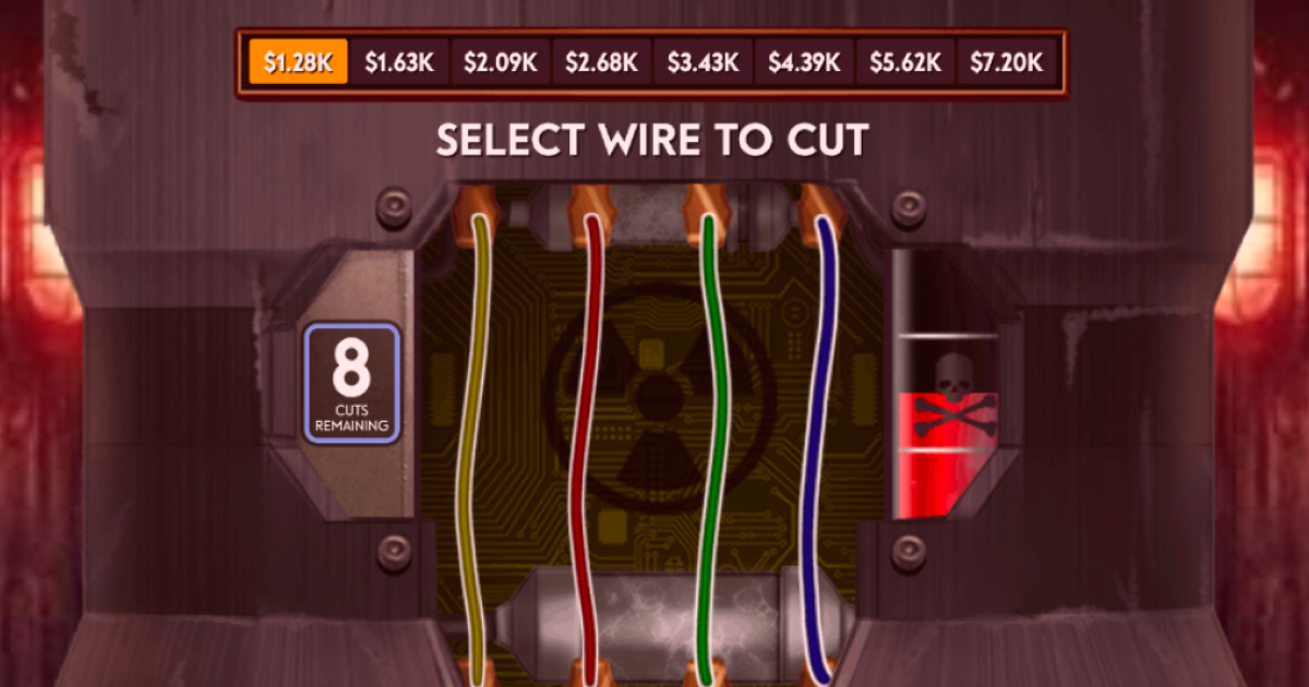 Bomb Defuse Slot by TRex Arcade