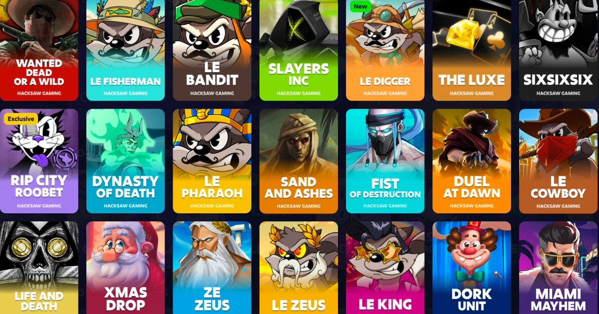 Hacksaw Gaming Slots