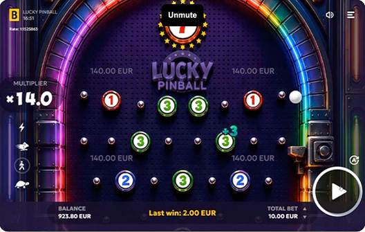 Lucky Pinball Multipliers and dividers